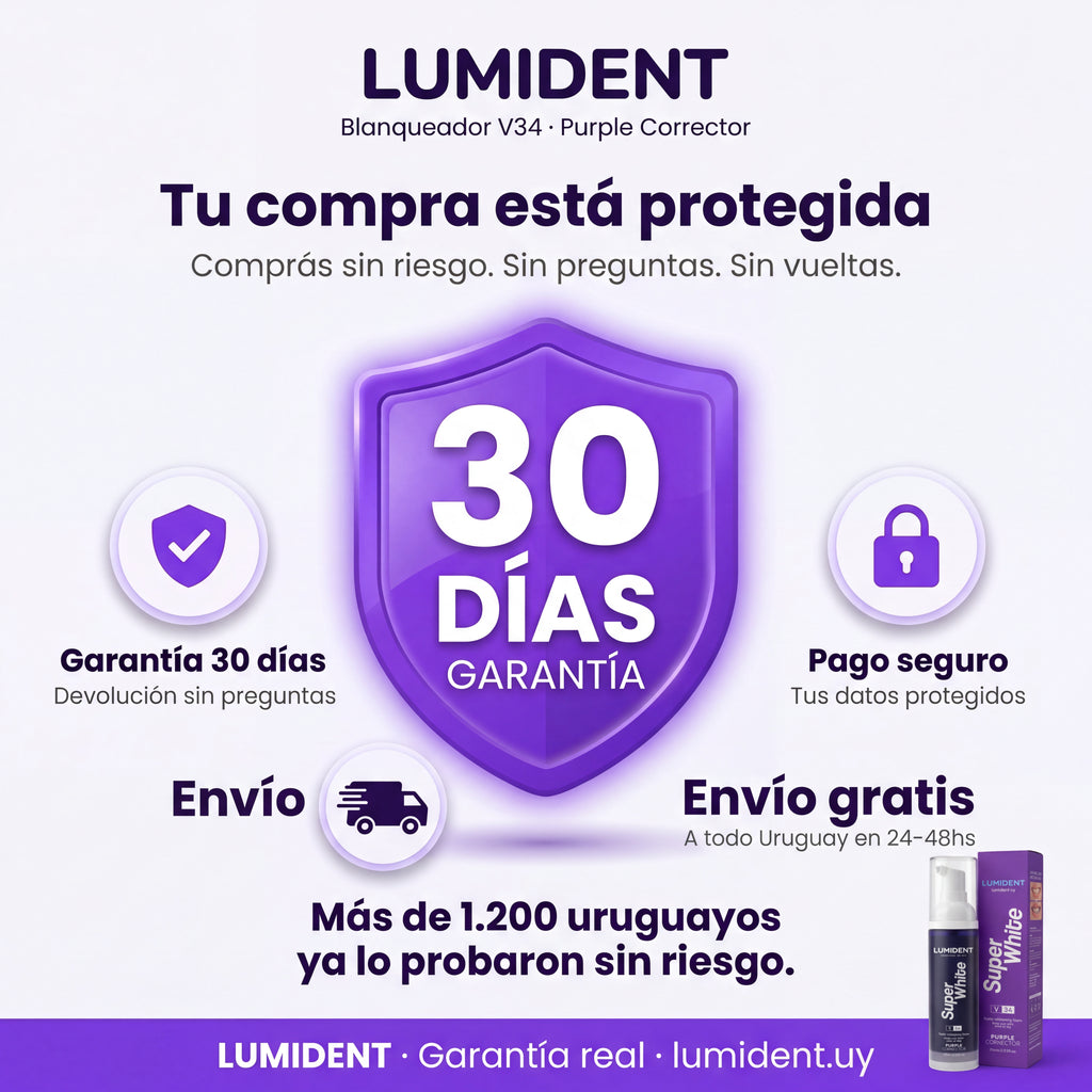 Lumident™ Blanqueador Dental V34 + Regalo