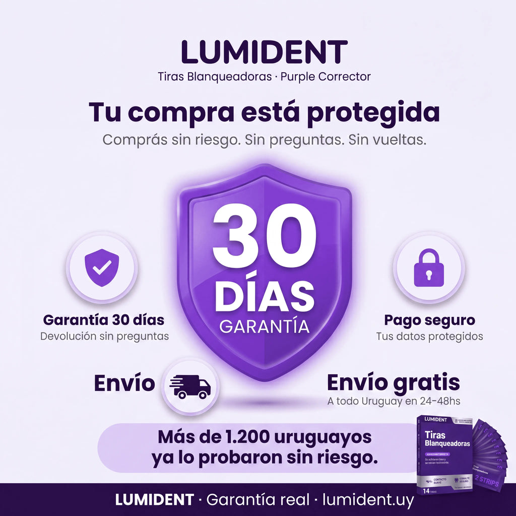 Lumident™ Tiras Blanqueadoras V34